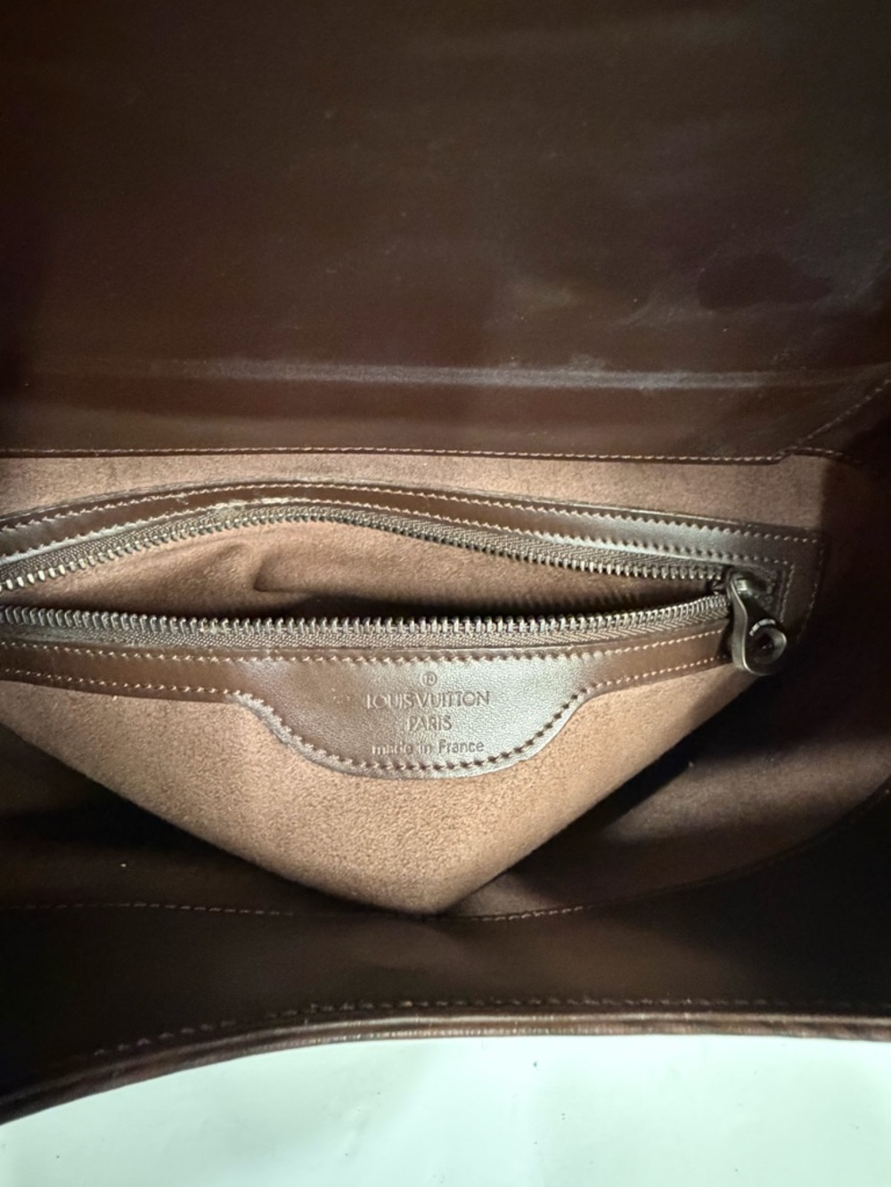 Louis Vuitton Epi Verso Moka M5281D Shoulder Bag 10.2*12.5*4.3 inch - Picture 10 of 10